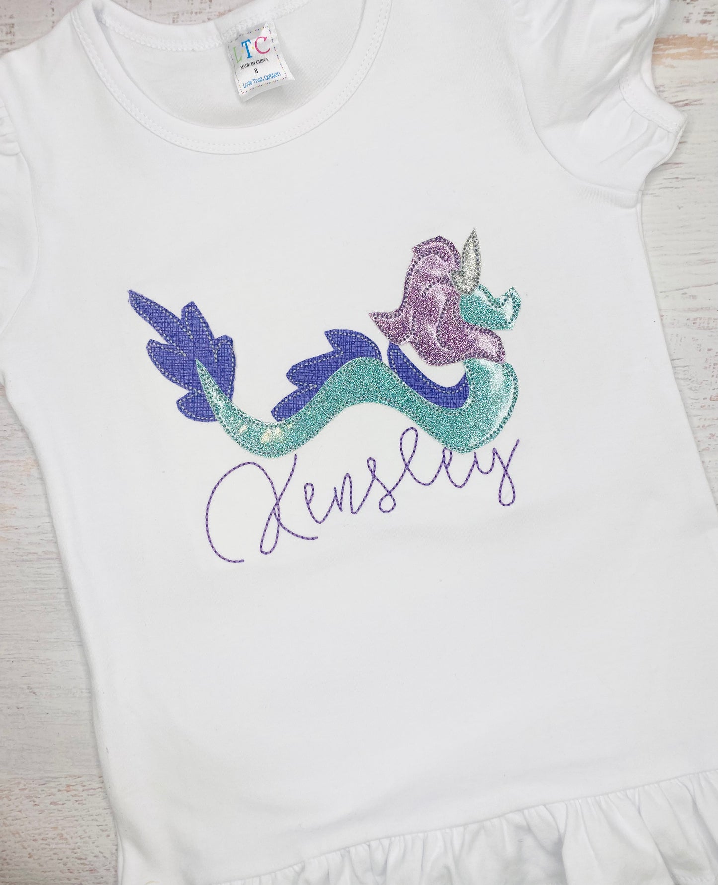 Raider Princess or Dragon Applique Shirt