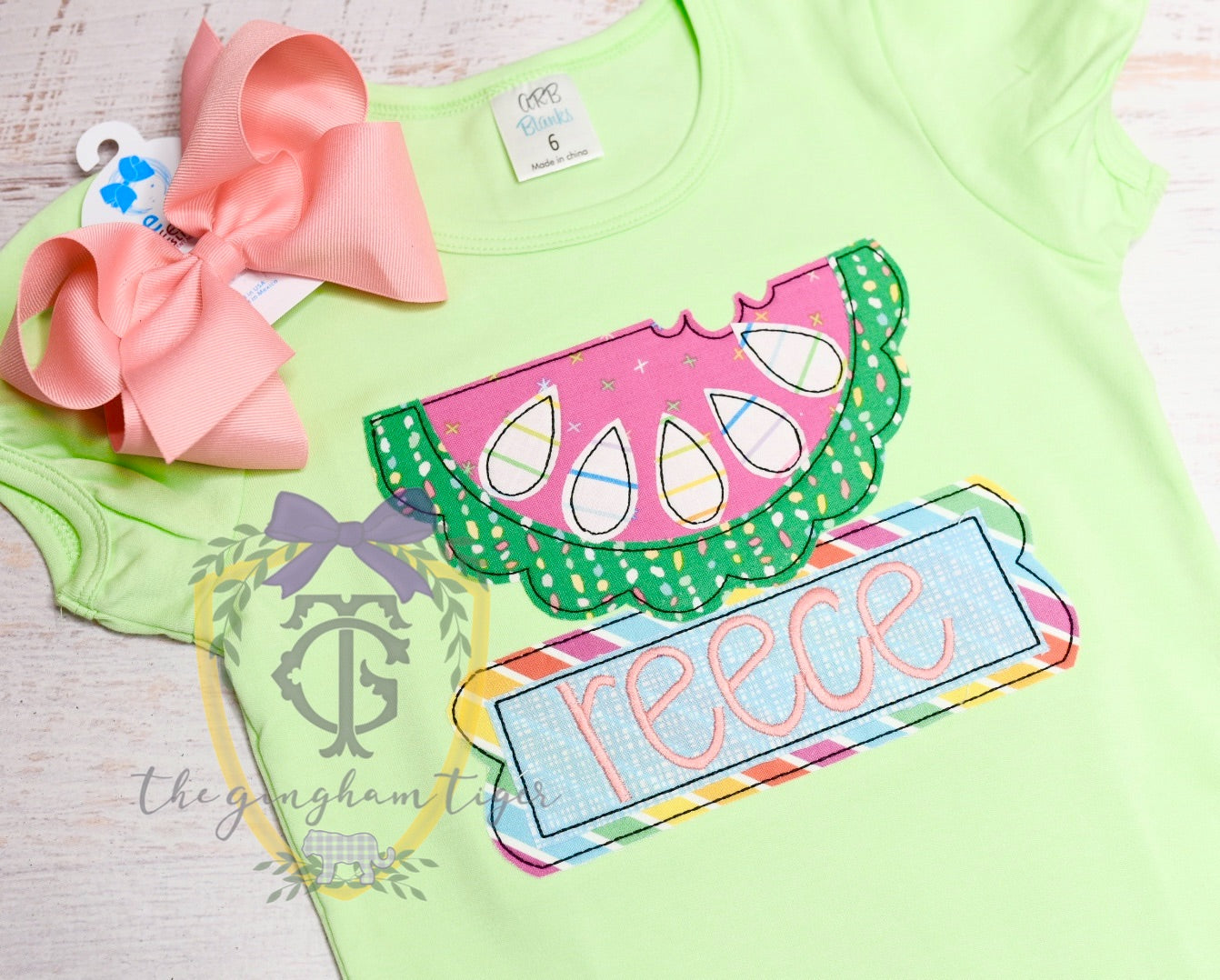 Watermelon Applique Tee
