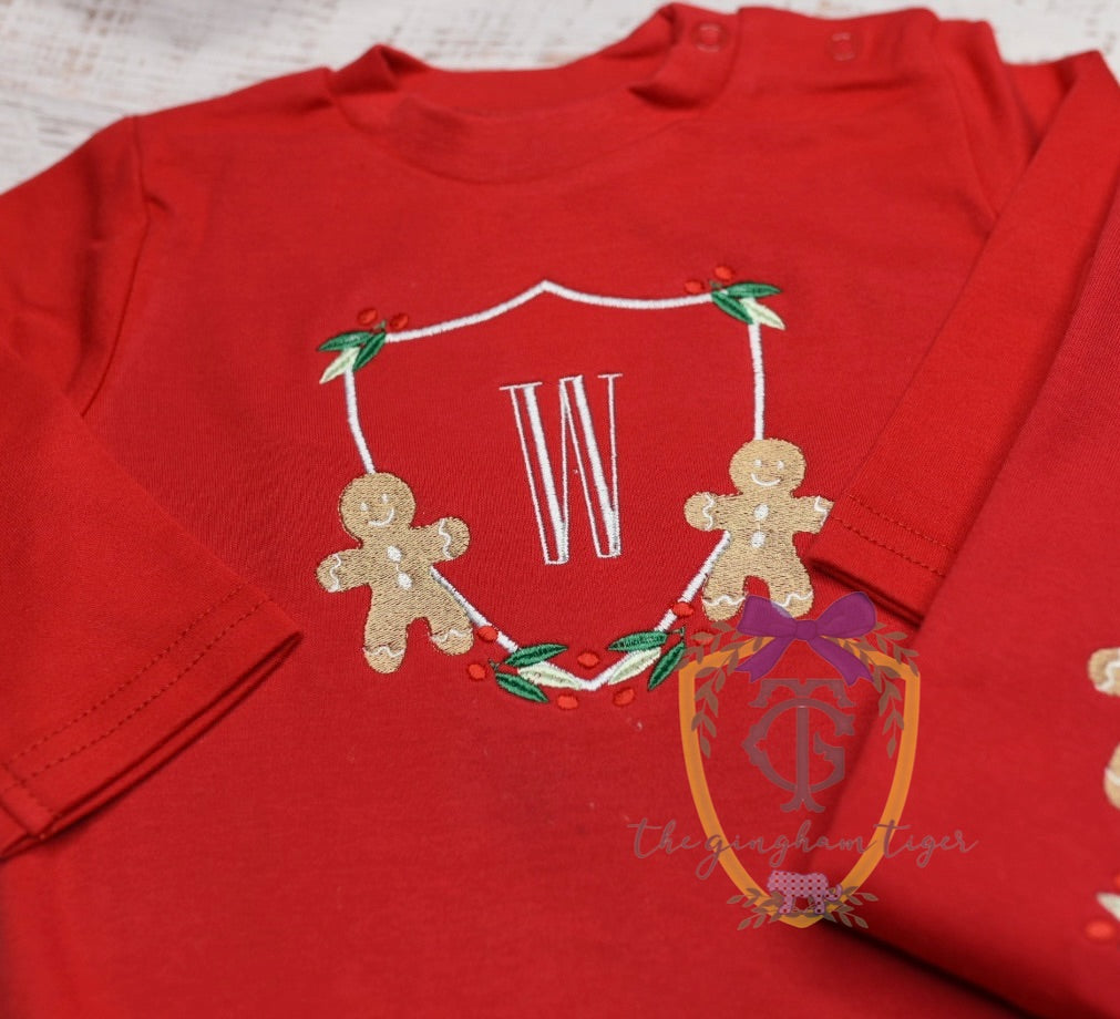 Gingerbread Frame Embroidery