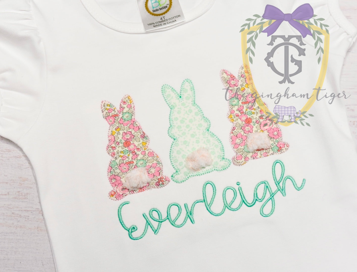 Fluffy Tail Bunny Trio