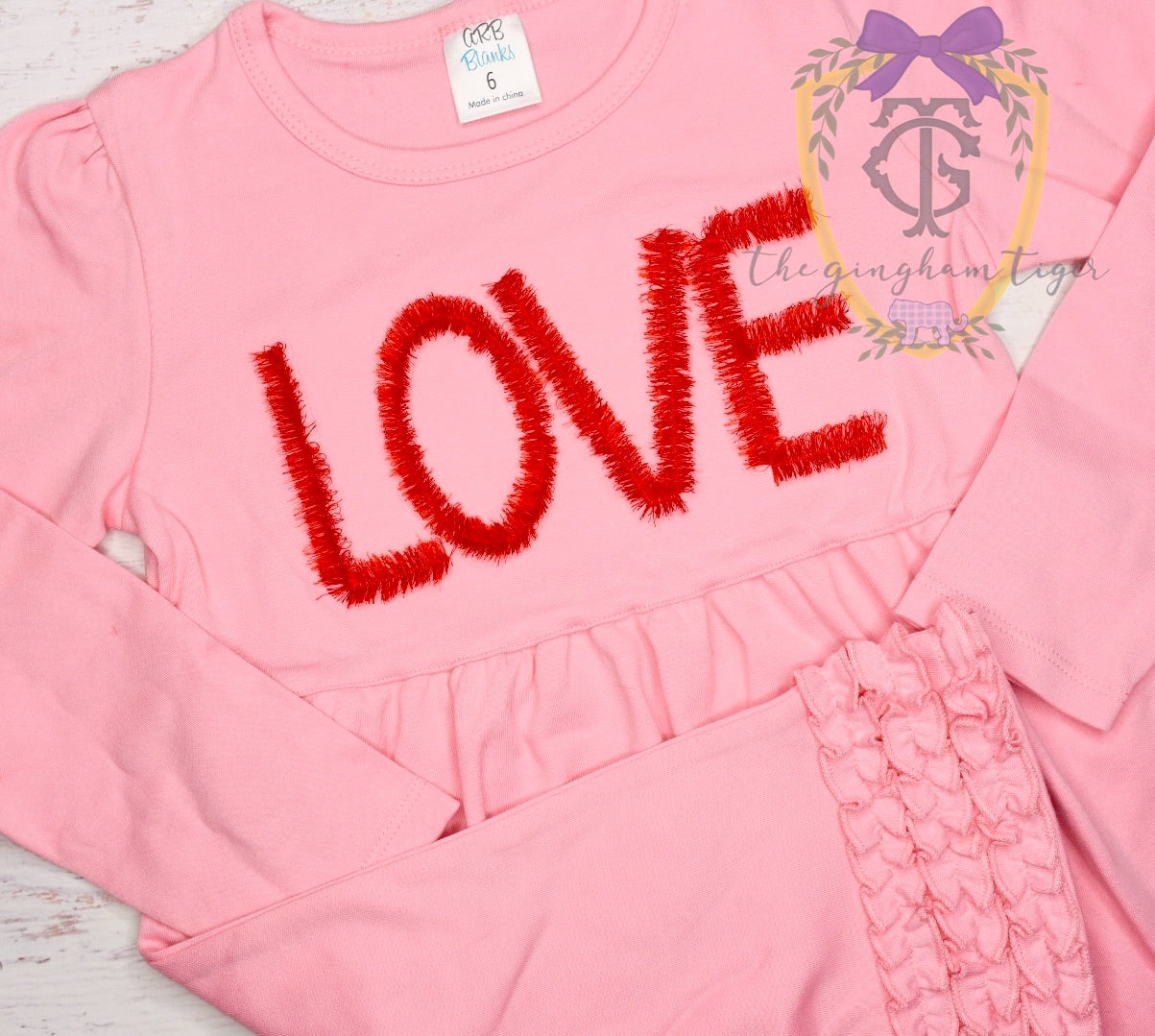 Fringe Love Embroidery