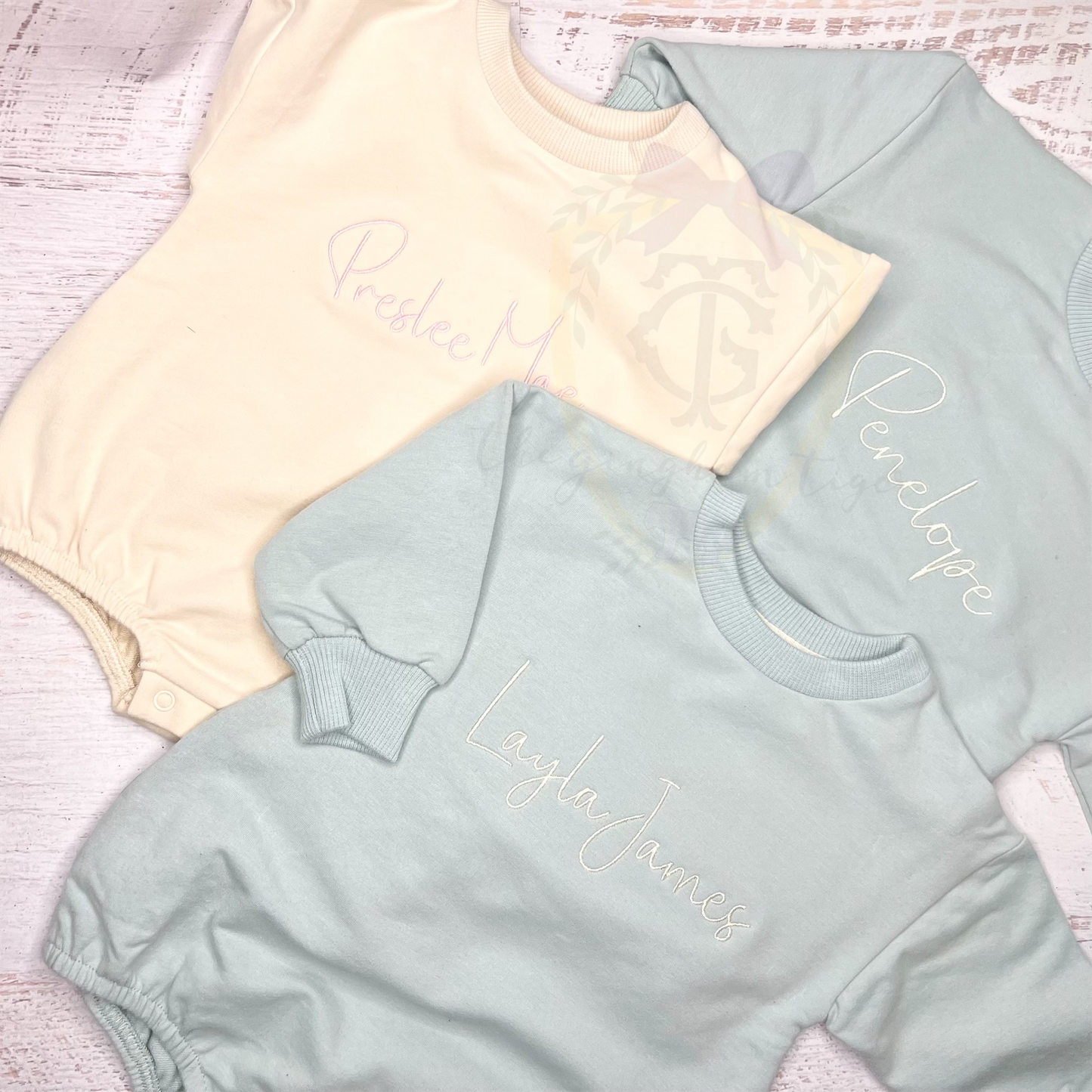 Sweatshirt Romper with name
