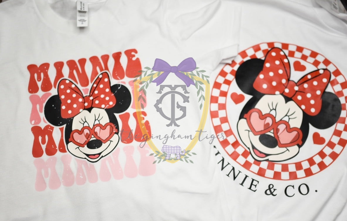 Valentine Girl Mouse Tee