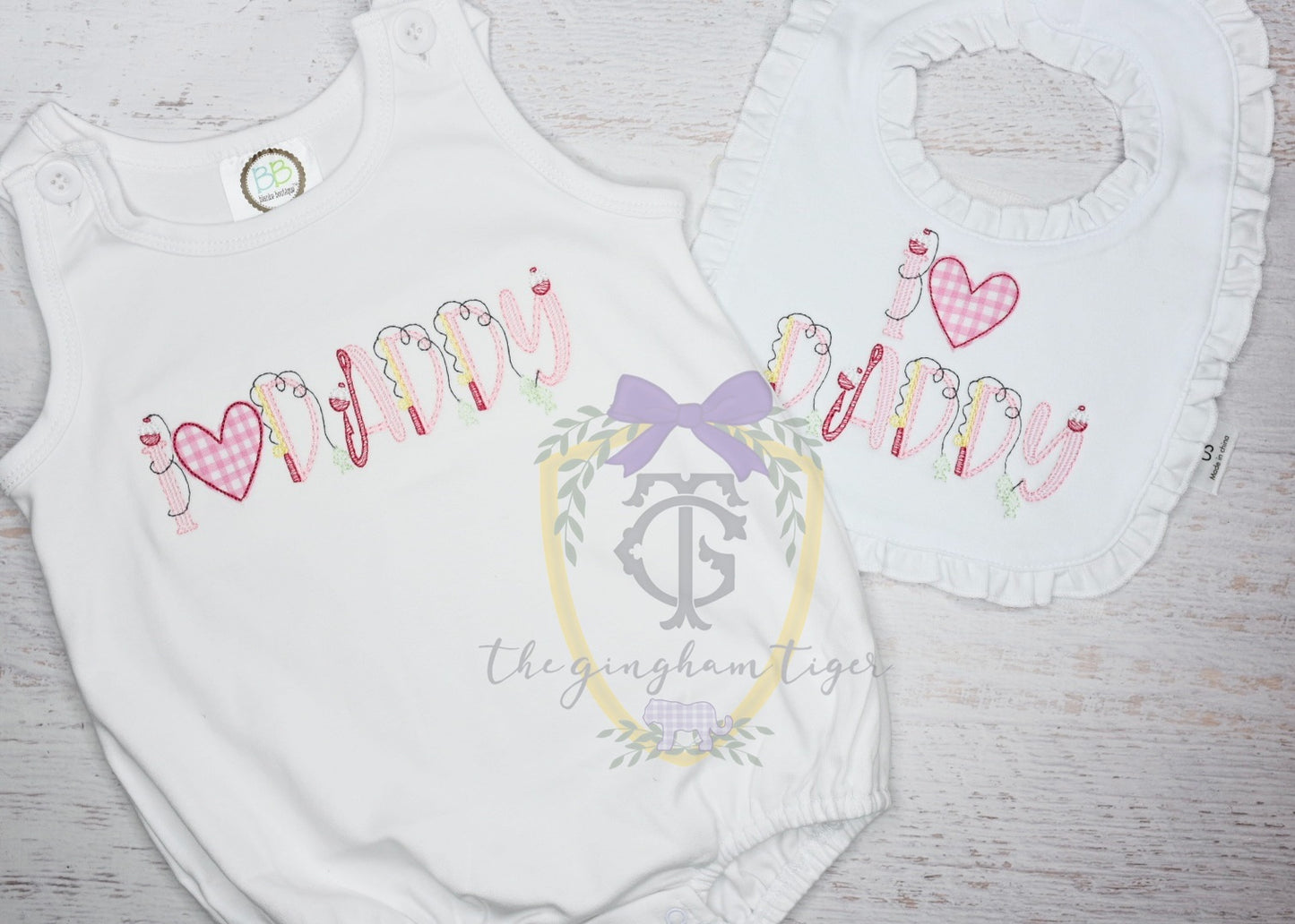 I Love Daddy Fishing Theme Shirt