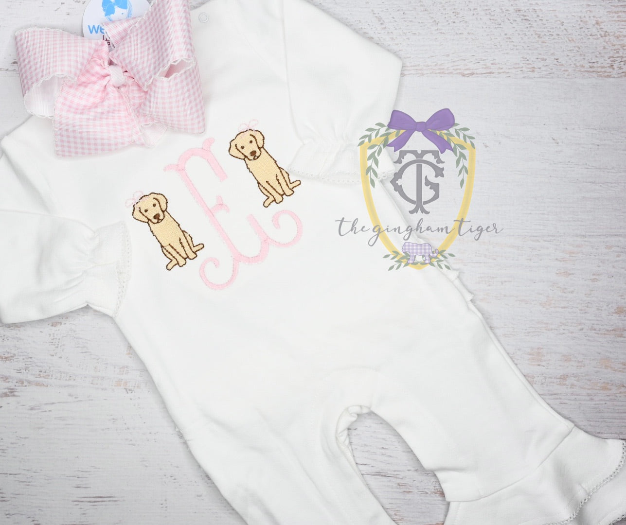 Monogram Romper