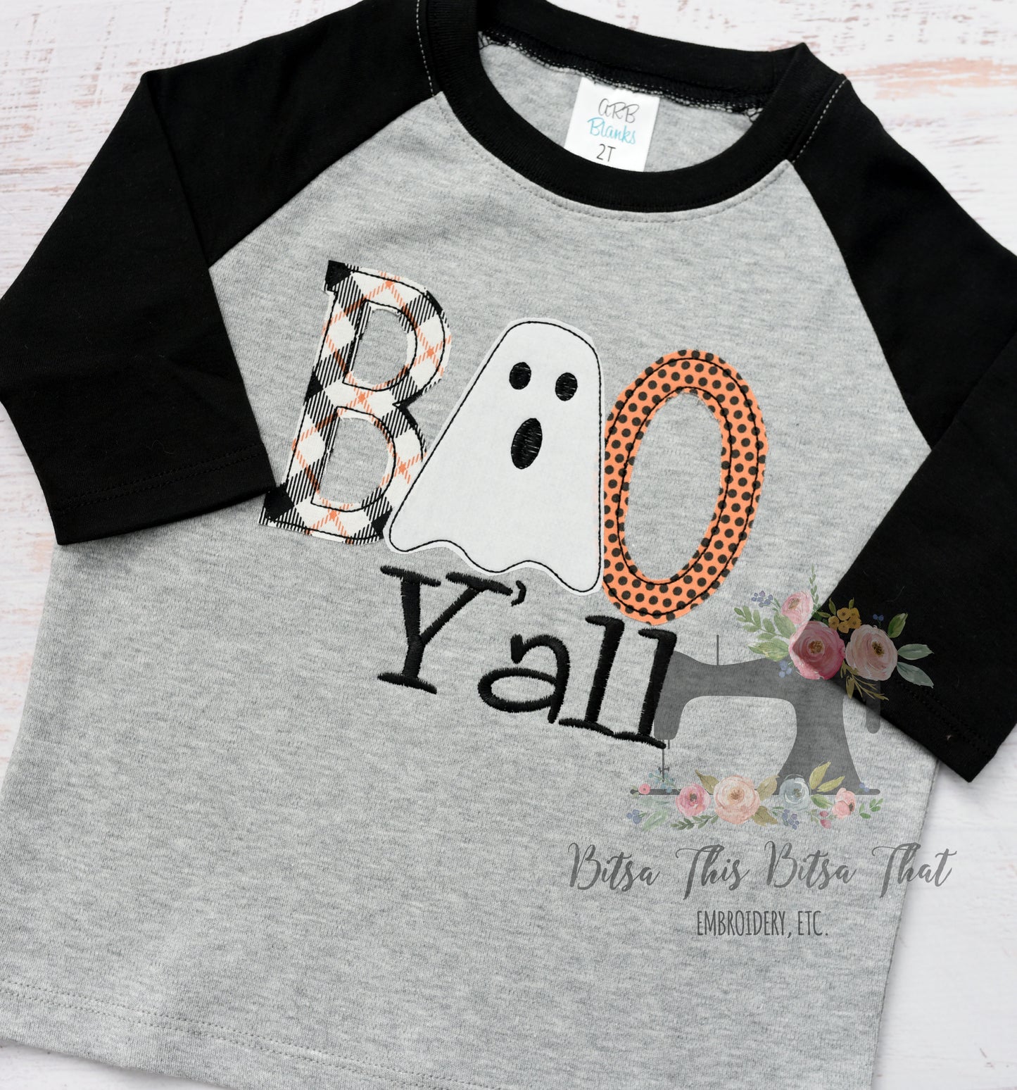 Boo Y’ALL Applique Shirt