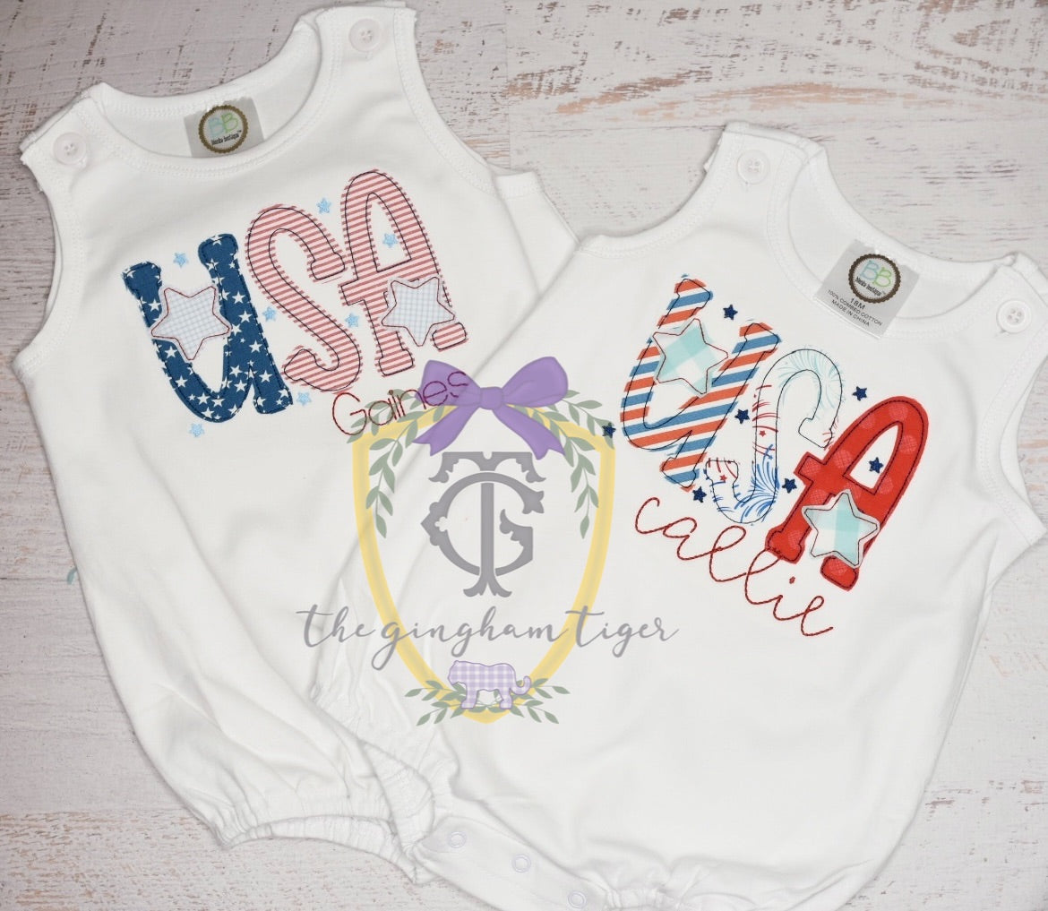 USA Applique