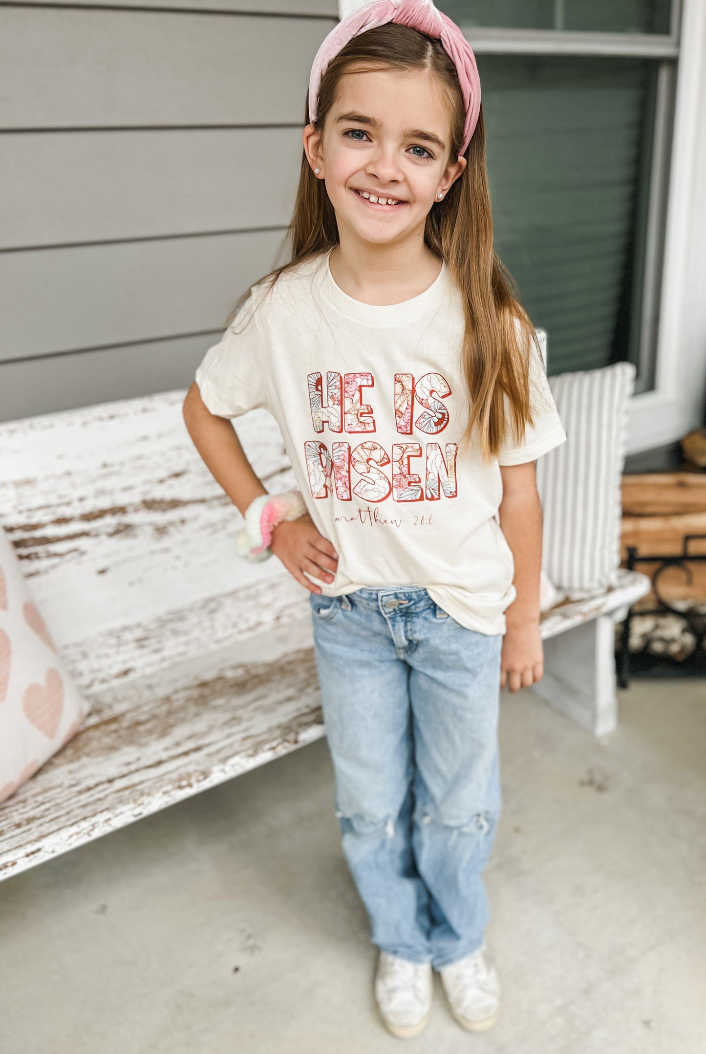 He Is Risen tee