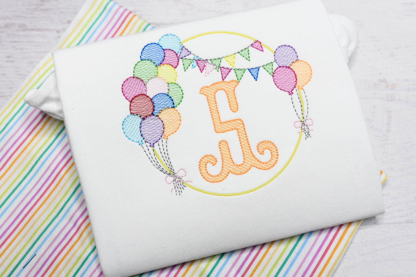 Birthday Balloons Tee