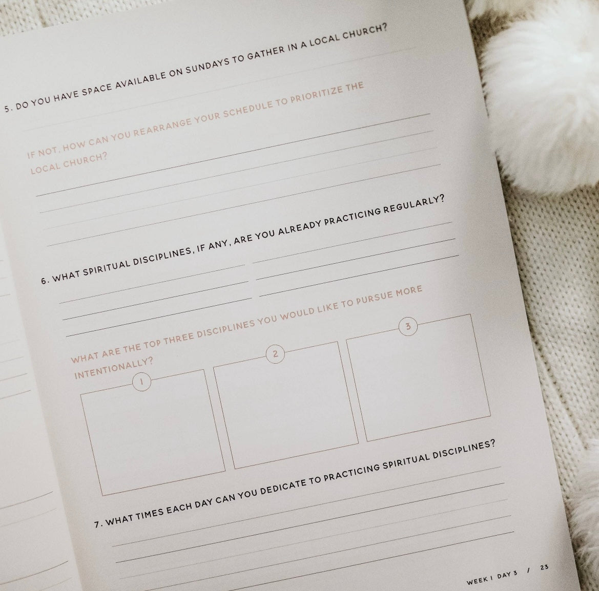 Growing In Grace, Spiritual Discipline Studies