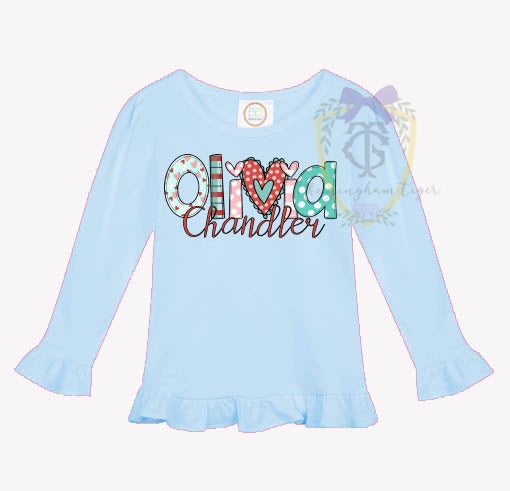 Valentine Name Tee