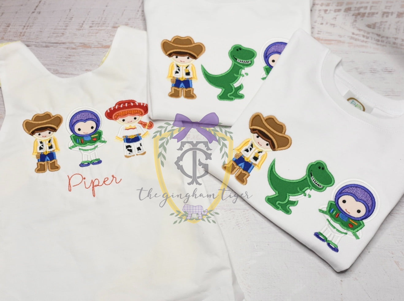 Toys Applique Bubble or Tee