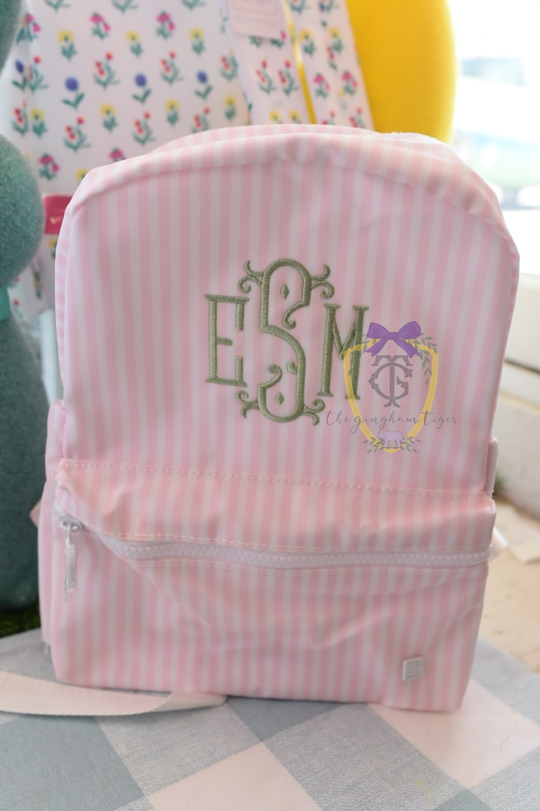 Trvl Mini Backpacker - PImlico Stripe Pink