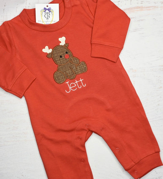 Baby Reindeer Romper