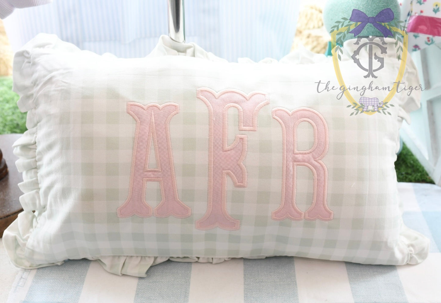 Gingham Pillow Cover