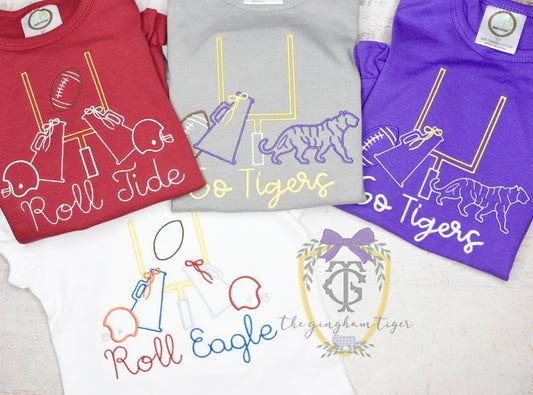 Roll Eagle House Divided Tee