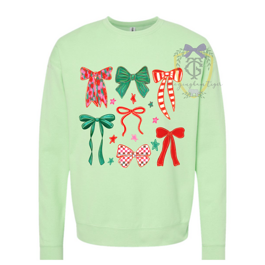 Adult and Girls Bows Sweatshirt