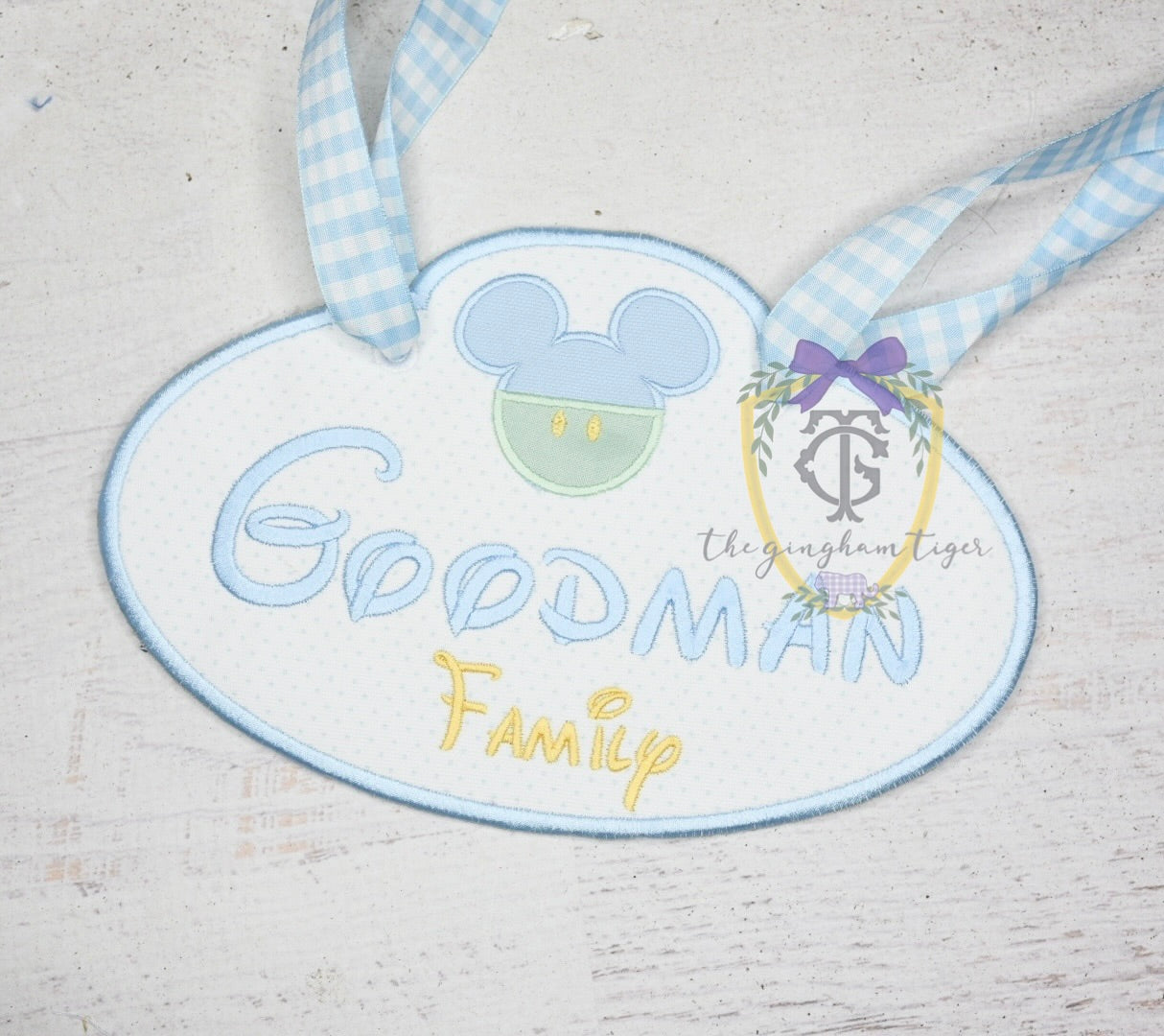 Classic Mouse Stroller Tag