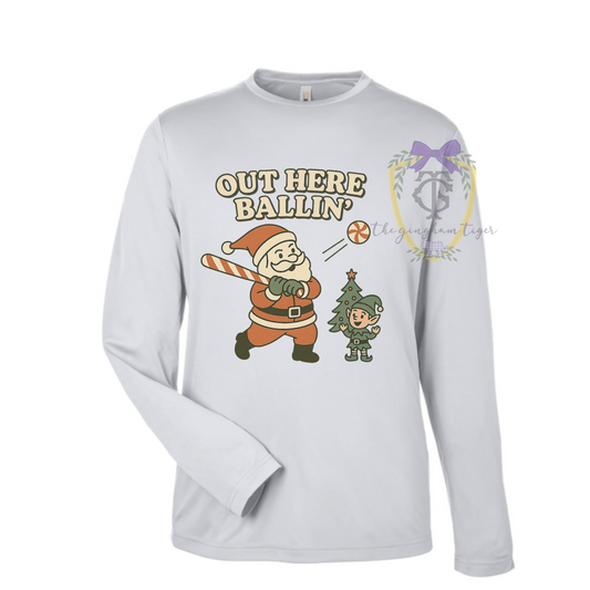 Out Here Ballin Performance Tee