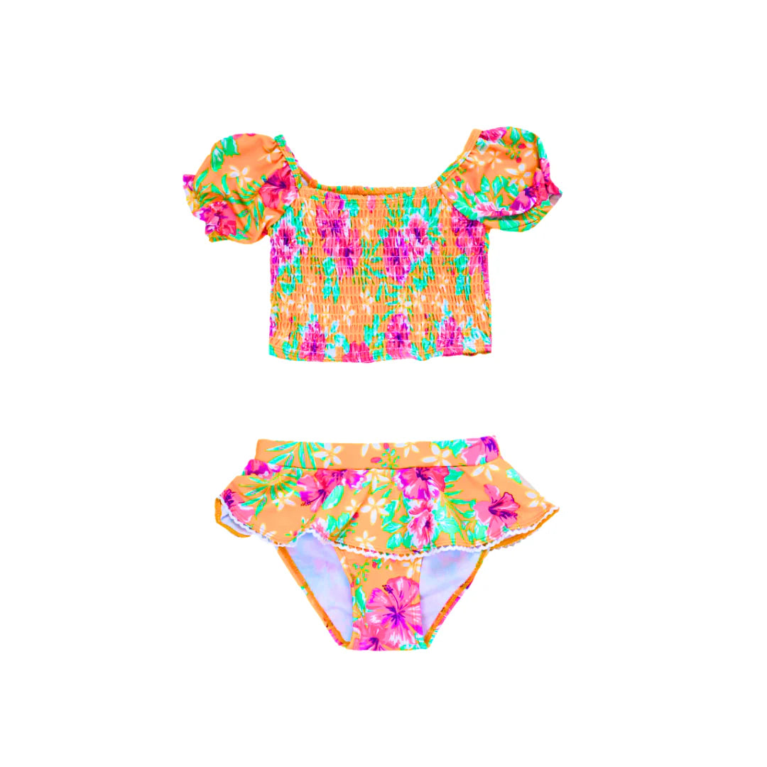 Sunshine Aloha Two Piece Swimsuit