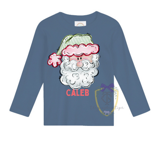 Santa Christmas Shirt (infant-youth)