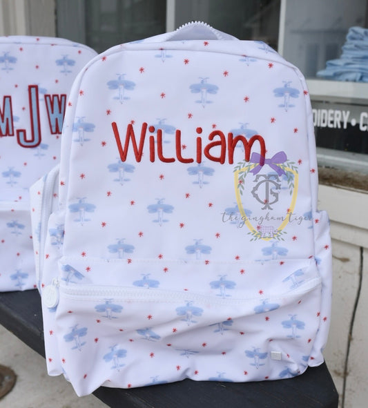 David’s Airplane Backpack TRVL