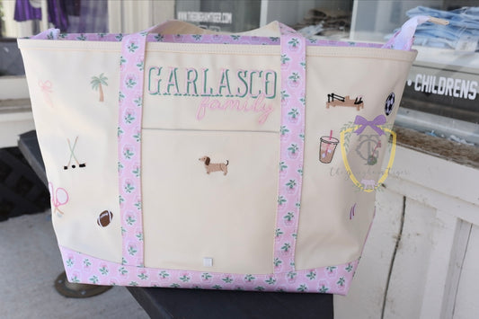 Trvl Maxi Tote - PETITE FLEUR PINK