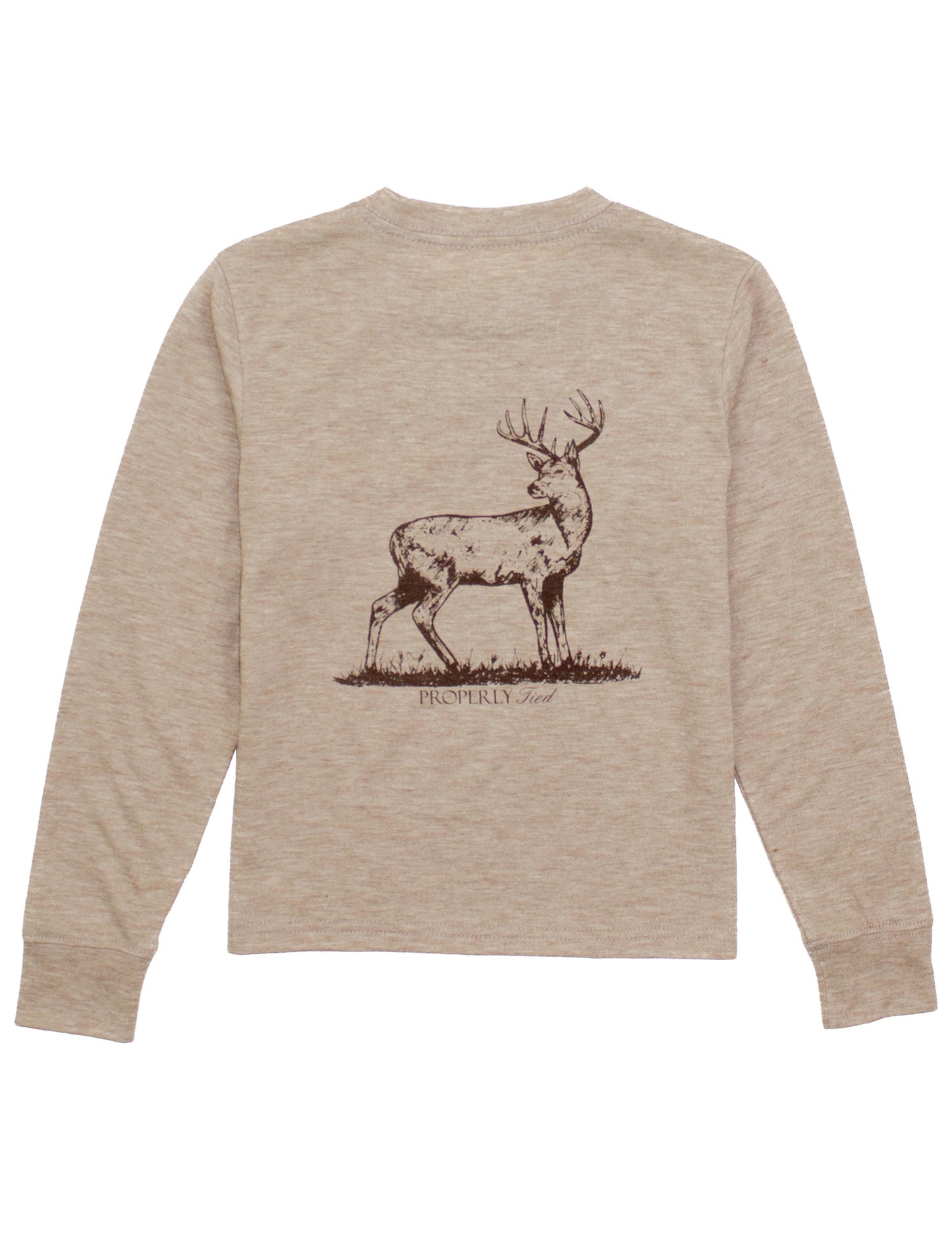 Boys Portland Pocket Whitetail Long Sleeves