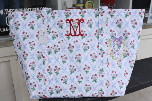 Jumbo XL TRVL tote BERRY NICE