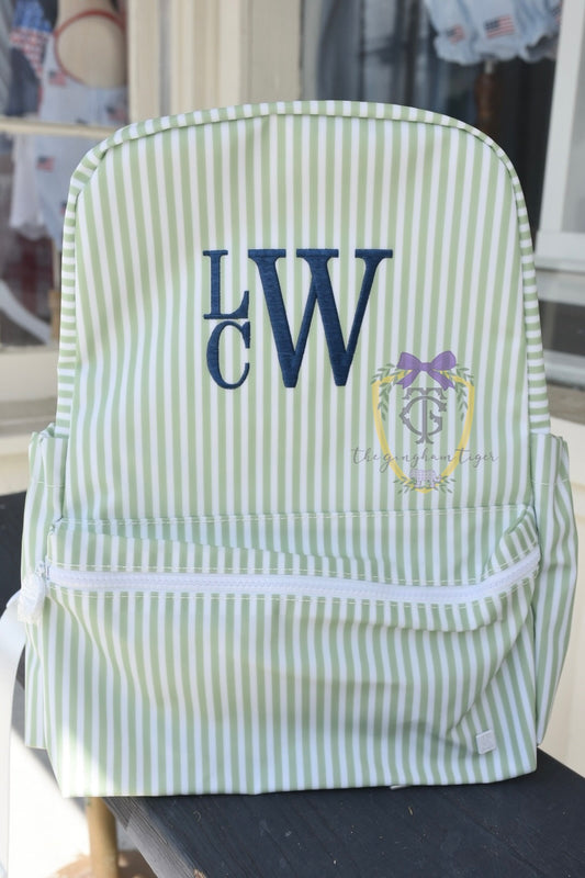Pimlico Stripe Sage Backpack TRVL