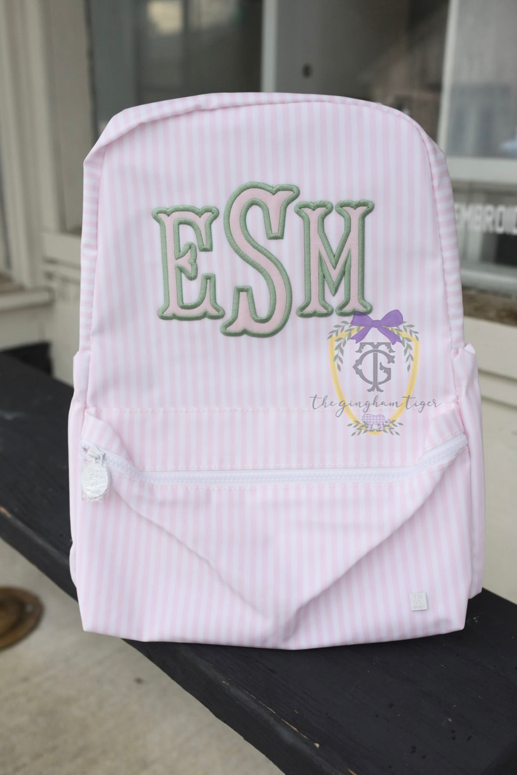 Pimlico Stripe Pink Backpack TRVL