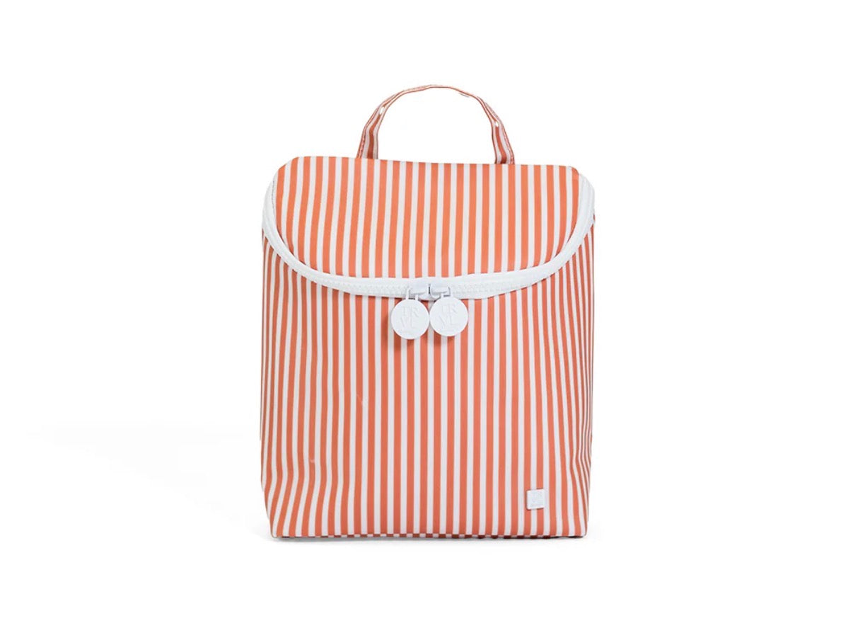 Take Away Bottle Bag - Pimlico stripe Rust