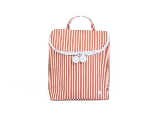 Take Away Bottle Bag - Pimlico stripe Rust
