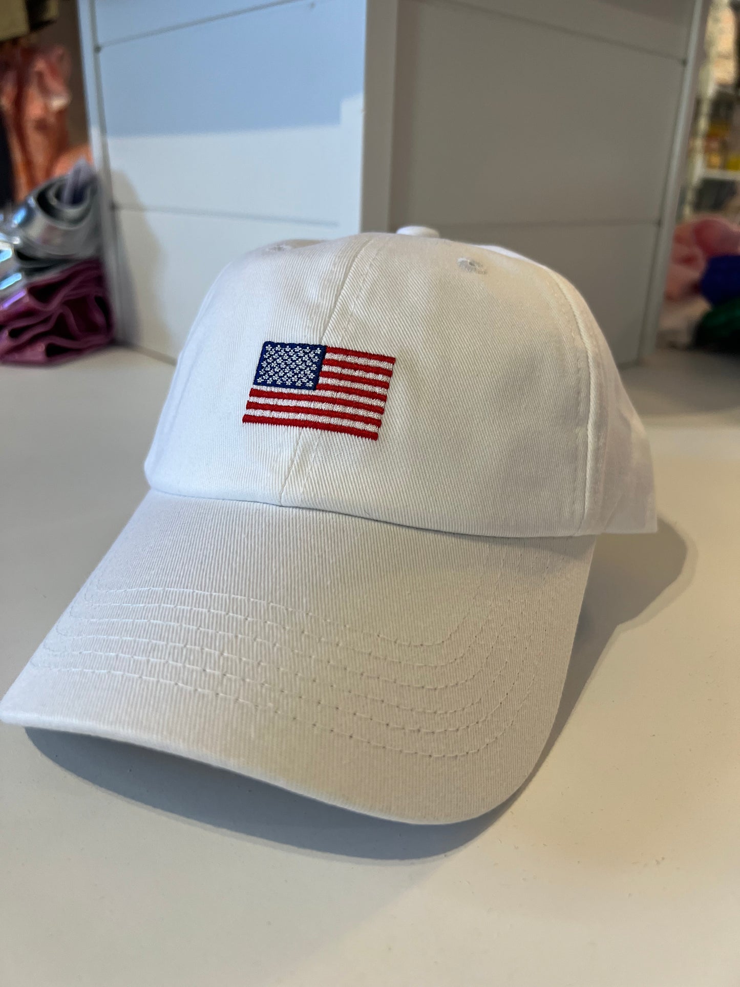 Bow Hat USA Flag - Women's