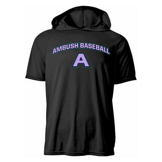 Ambush Baseball A Short Sleeves Hooded Performance Tee