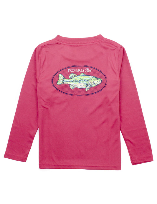 Boys Bass Performance Long Sleeves