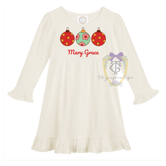 Retro Ornament Dress or Ruffle Tee
