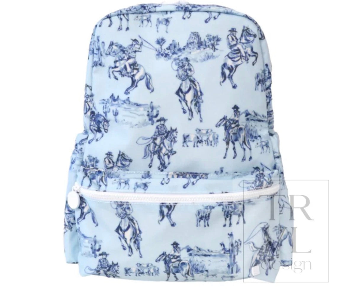 TRVL BACKPACKER - Cowboy Toile