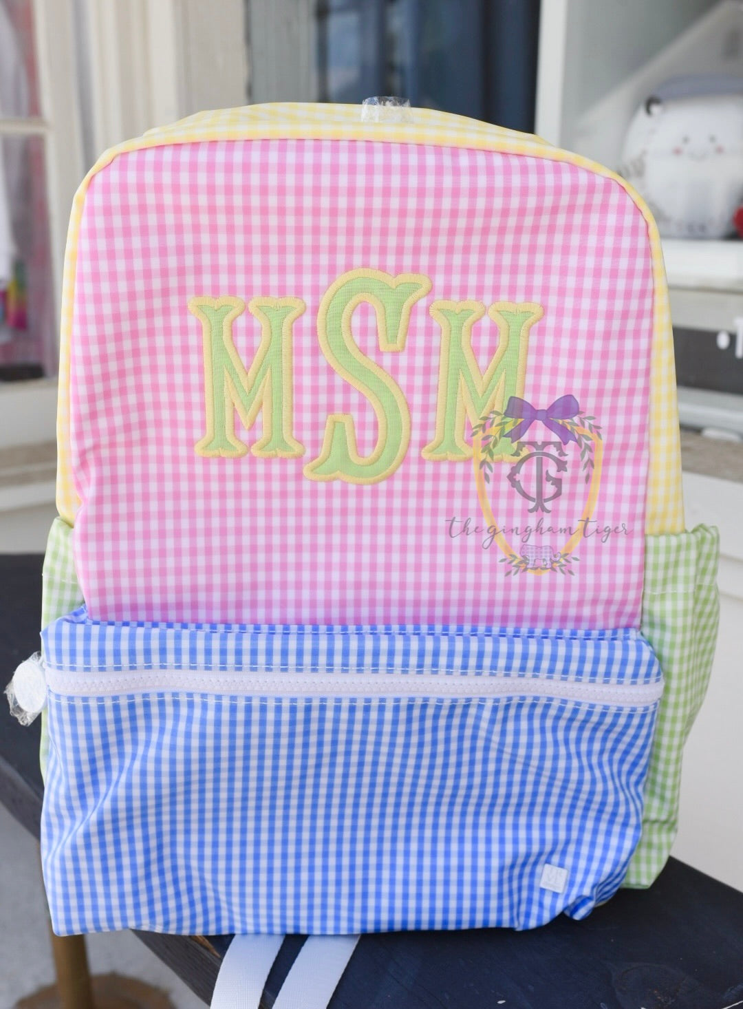 Patch Pink Girls Backpack TRVL