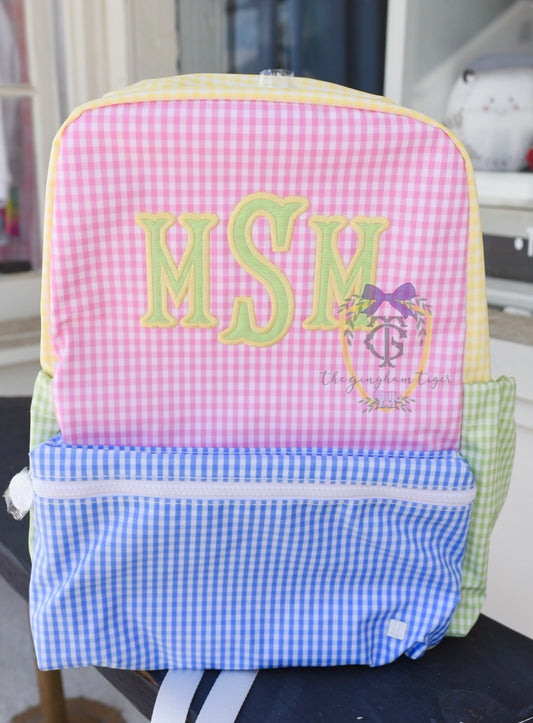 Patch Pink Girls Backpack TRVL