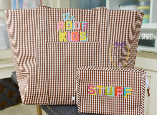 Coco Gingham TRVL Roadie