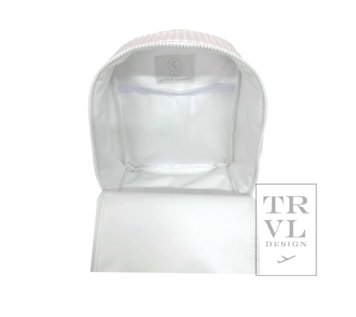 Pimlico Pink Stripe Lunchbox TRVL