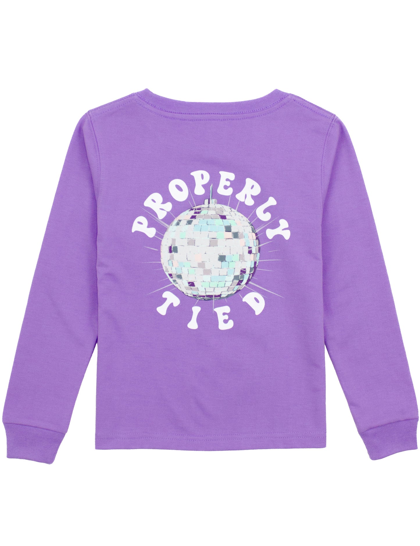 Girls Disco Ball Long Sleeves