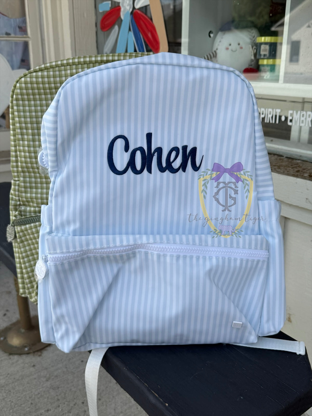 Pimlico Stripe Blue Backpack TRVL