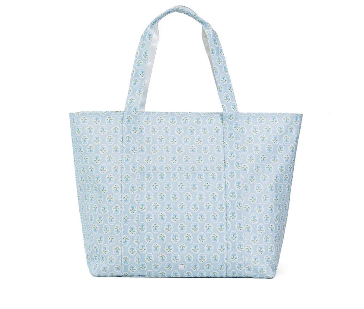 JUMBO TRVL Tote - PETITE FLEUR Blue