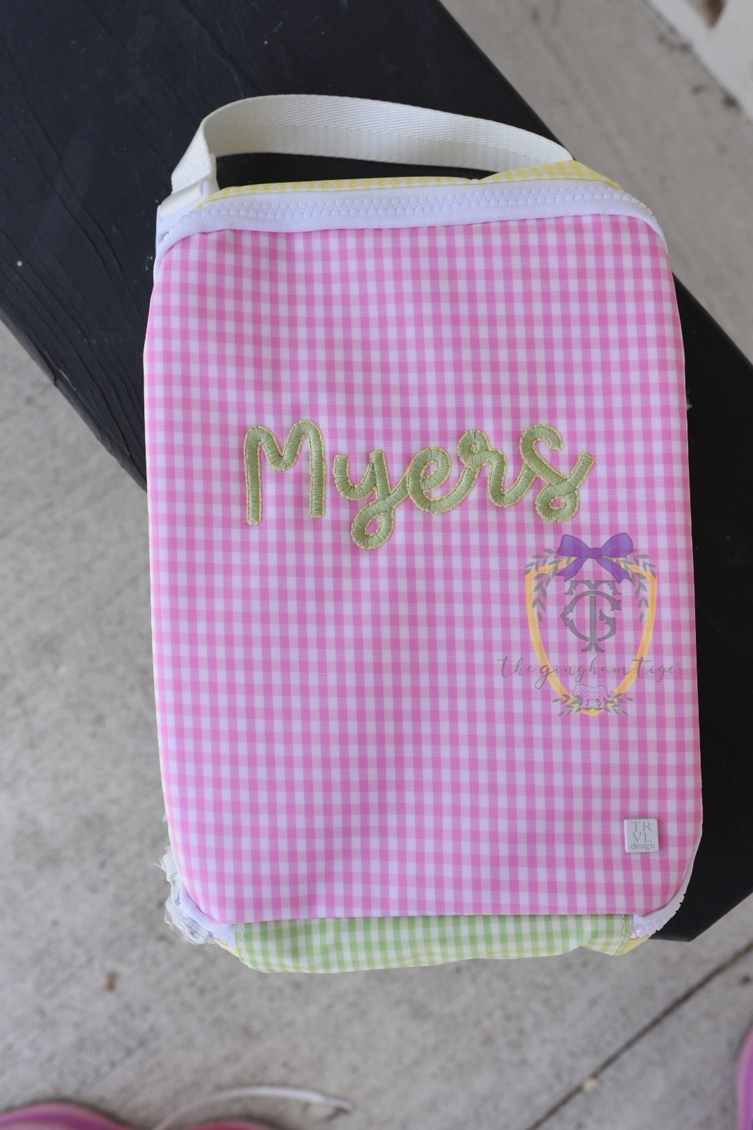 TRVL Lunch Box Patch Pink