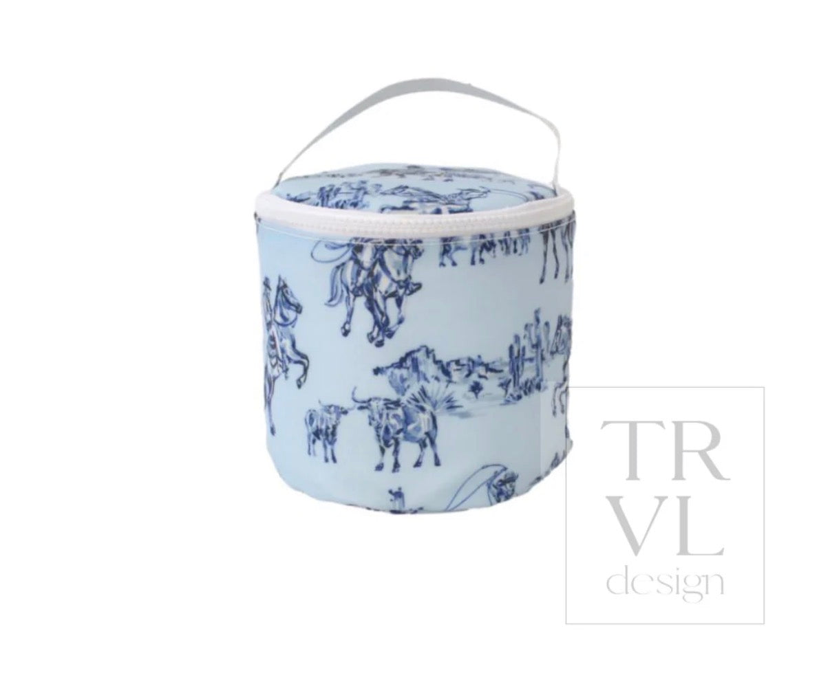 COWBOY TOILE TRVL Snack Tote