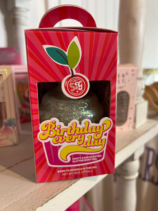 Birthday Party Cake Scented Body Gel