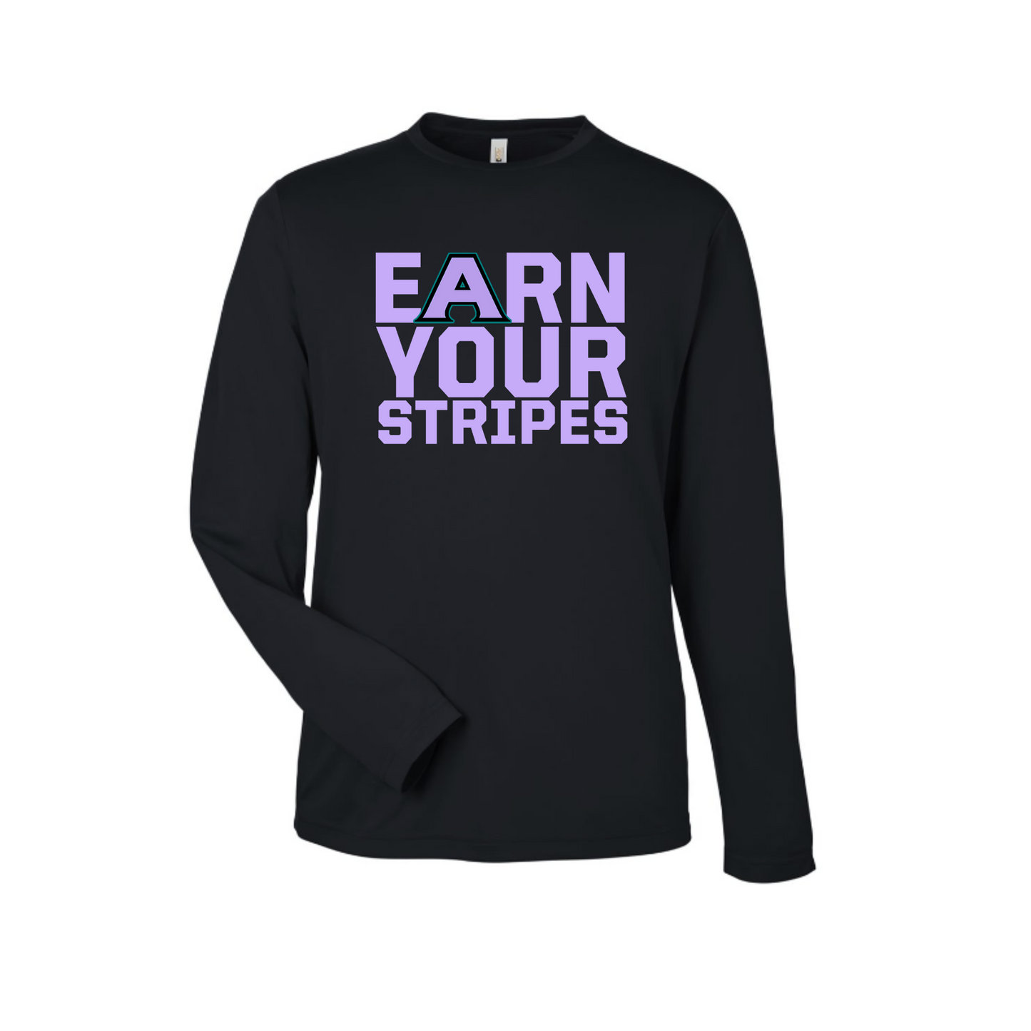 Earn Your Stripes Long Sleeves Performance Tee