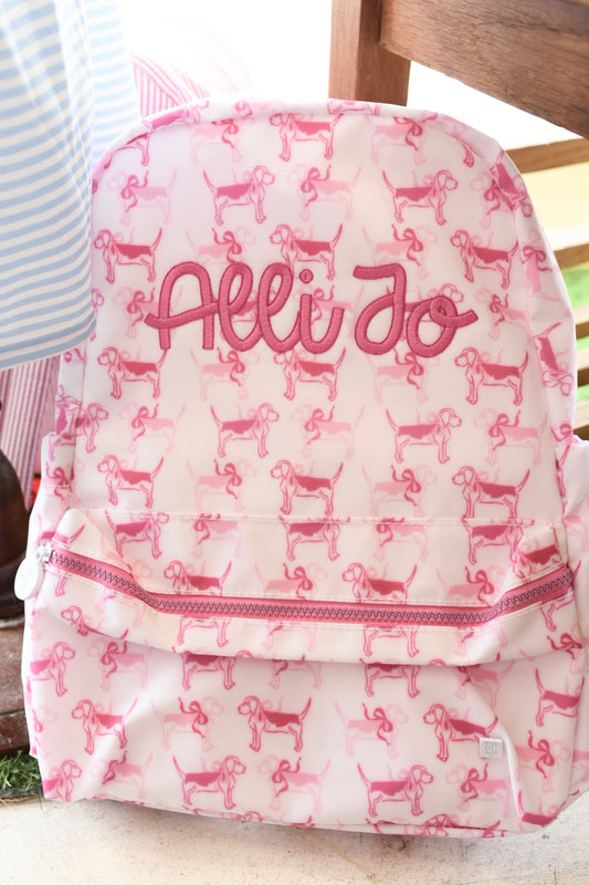 Pink Puppy Love Backpack TRVL
